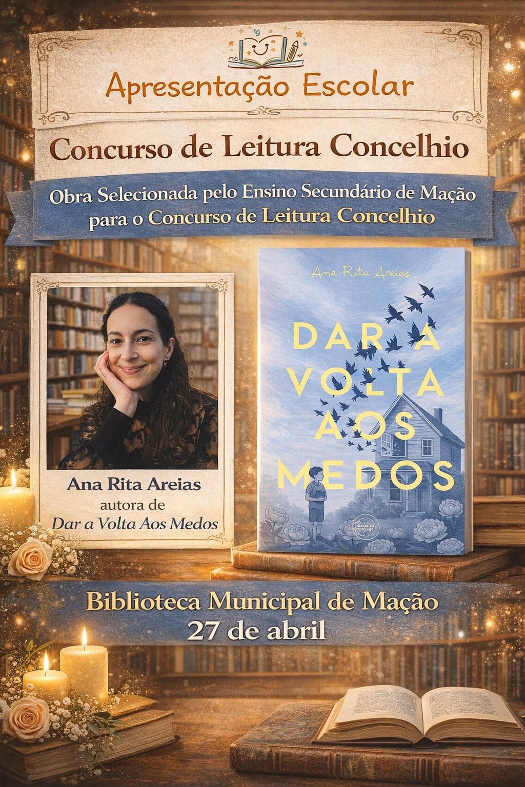 Concurso de Leitura Concelhio — Dar a Volta aos Medos